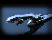 Jaguar X-Type  Original Leaping Growler Ornament Mascot