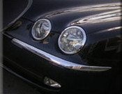 Jaguar S-Type Chrome Headlight Trim Finisher set 99-2008 models