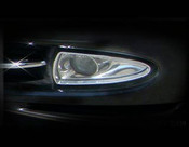 Jaguar S-Type Chrome Fog Light Trim Surround set 99-2004 models