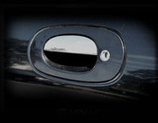 Jaguar XK8 & XKR Chrome Door Handle Trim Finisher set