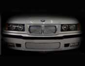 BMW M3 Lower Mesh Grille Black or Bright Stainless 91-1998