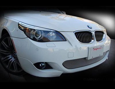 bmw 550 lower mesh grille 2004 2009 mina gallery inc