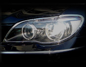BMW 7 Series; 745 Chrome Headlight Trim Finisher set 2002-2005