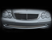 Mercedes C-Class Lower Mesh Grille 1pcs Version 2001-2007
