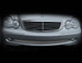 Mercedes C-Class Lower Mesh Grille 1pcs Version 2001-2007