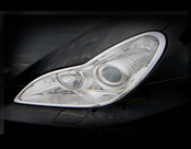 Mercedes CLS Chrome Headlight Trim Finisher set 2008-2011