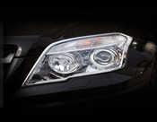 Mercedes GLK Headlight Chrome Trim Finisher set 2009-2012