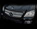 Mercedes GL450 & GL320 Upper and Mid Mesh Grille Overlays  07-09