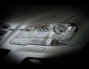 Mercedes ML Headlight Chrome Trim Finisher set 2006-2008
