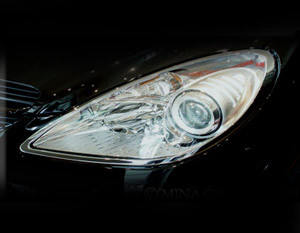 Mercedes SLK Headlight Chrome Trim Finisher set 2005-2008