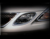 Lexus GS Small Inner Headlight Chrome Trim Finisher Set 2005-2007