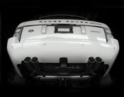 Range Rover Mina Gallery Quad Tip Performance Exhaust 03-2005