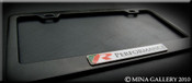 R-Performance Black License Plate Frame