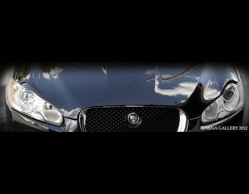 Jaguar XF & XFR Carbon Fiber Headlight Lids (2007-2011 models)