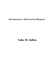 Introduction to Africa and its Diaspora (Saba M. Jallow) - eBook