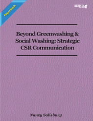 Beyond Greenwashing & Social Washing: Strategic CSR Communication (Salisbury ) - Paperback
