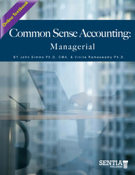 Common Sense Accounting: Managerial - (Simms & Ramaswamy ) - Online Textbook