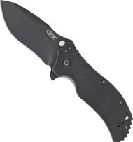 Zero Tolerance 0350 Assisted Opening Knife Black 3.25" S30V Plain Edge Blade G10