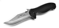 REFERENCE ONLY - Emerson Knives Patriot SF Folding Knife, Satin 4" Plain Edge 154CM Blade, Black G-10 Handle, Emerson "Wave" Opener