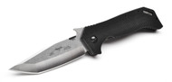 Emerson Knives ETAK B SF Folding Knife, Satin 3.9" Plain Edge 154CM Blade, Black G-10 Handle, Emerson "Wave" Opener