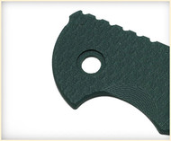 Rick Hinderer Knives Folding Knife G-10 Handle Scale for XM-18 - 3" - Dark Green