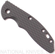 Rick Hinderer Knives Folding Knife G-10 Handle Scale for XM-18 - 3.5" -Dark Gray
