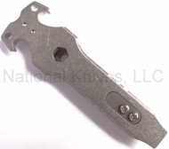 Rick Hinderer Knives HS-TacTool Steel Flame Pocket Tool - Smooth Titanium - Plain