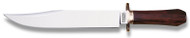 Cold Steel Laredo Bowie 39LLBT Fixed Blade Knife, 10.5" Plain Edge O-1 Blade, Faux Cocobolo Handle, Sheath