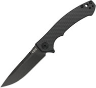 Zero Tolerance 0450CF Flipper Knife Black 3.25" CPM-S35VN Blade Carbon Fiber