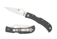 REFERENCE ONLY - Spyderco Baby Horn CX08GGYP Sprint Run Folding Knife 2.68" VG-10 Blade Gray G-10
