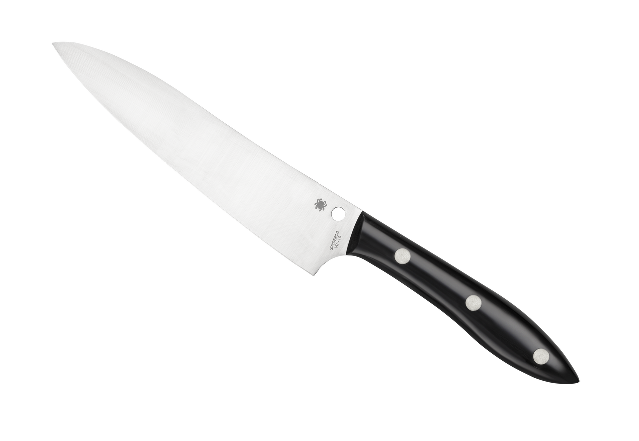 Spyderco Chef's K12P Kitchen Knife For Reference National Knives, LLC
