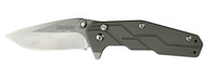 Kershaw Dimension 3810 Assisted Opening Knife, 3" Plain Edge Blade, Titanium Handle