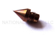 Rick Hinderer Knives Investigator Pen Warhead End Attachment -Titanium-SW Bronze