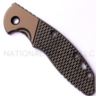 Rick Hinderer Knives XM-18 "Bolstered" G-10 Handle Scale - Fits 3.5" Models Only - Coyote Brown and Black