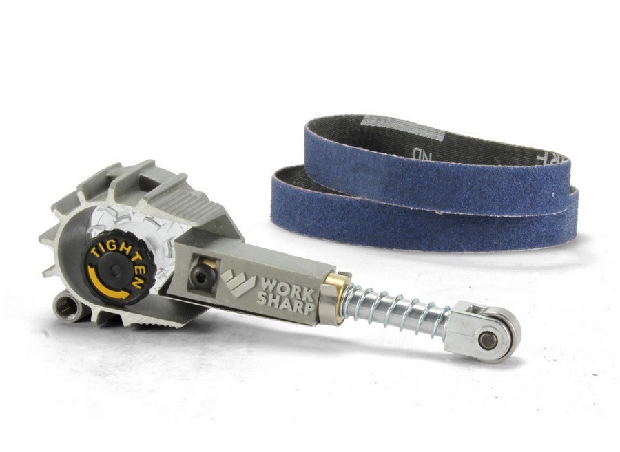 Work Sharp WSSAKO81111 Tool Grinder Attachment with Assorted Belt Kit