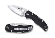 Spyderco Native 5 C41CFPE5 Sprint Run Folding Knife, 3" Plain Edge CPM-154 and CPM-S90V Laminate Blade, Black Carbon Fiber Handle