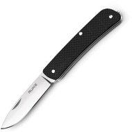 Ruike Knives Criterion L11-B Multitool Knife 3.4" Blade Black G-10 - 4-Function