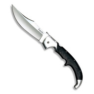 REFERENCE ONLY - Cold Steel Espada XL 62NCX Folding Knife, Satin 7.625" Plain Edge Blade, Black G-10 Handle