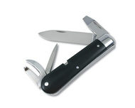REFERENCE ONLY - Victorinox 125th Heritage Swiss Army Knife 51884 Limited Edition, 3" Blade, Ebony Handle
