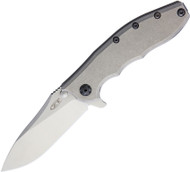 Zero Tolerance 0562TI Flipper Knife 3.62" CPM-20CV Blade Titanium Handle