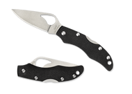 Byrd Finch 2 Folding Knife BY11GP2 1.91" Plain Edge Blade Black G-10 Handle