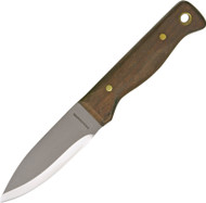 Condor Tool & Knife Bushlore Knife CTK232-4.3HC PlainEdge 1075 Blade Wood Handle