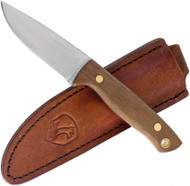 Condor Tool & Knife Mayflower Knife CTK150-3-4C Plain Edge 440C Blade - Sheath