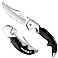 Cold Steel Espada Large Folding Knife 62MB Satin 5.5" CPM-S35VN Plain Edge Blade