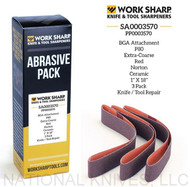 Work Sharp Ken Onion Blade Grinding Attachment Cloth Strop Belt Kit WSSAKO81121 