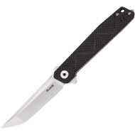 Ruike Knives P127-CB Folding Knife Satin 14C28N Blade Carbon Fiber-G-10 Laminate