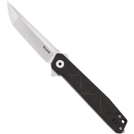 Ruike Knives P127-CB Folding Knife Satin 14C28N Blade Carbon Fiber-G-10 Laminate