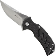 Steel Will Knives Censor Clip Point Folding Knife F13-A3 Satin 3.5" Blade FRN