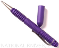 Rick Hinderer Knives Extreme Duty Ink Pen - Aluminum - Matte Purple