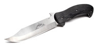 Scratches - Emerson Knives EBX-1 SF Fixed Blade Knife, Satin Plain Edge 154CM Blade, Black Richlite Handle, Sheath